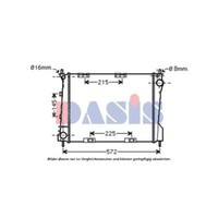 KüHler WasserküHler Passend FüR Renault Clio III BR0/1 CR0/1 1.6 16V 1.5 Dci 1.4