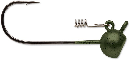 VMC SSHJ316-GNPPK Stand Up Shaky Head Jig, 3/16 oz, #3/0 Hook, Green