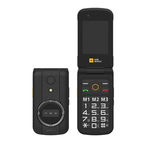 AGM M8 Flip Rugged Phone 2.8 inch Unlocked SOS Quick Call Elderly Feature Phone - Picture 14 of 15