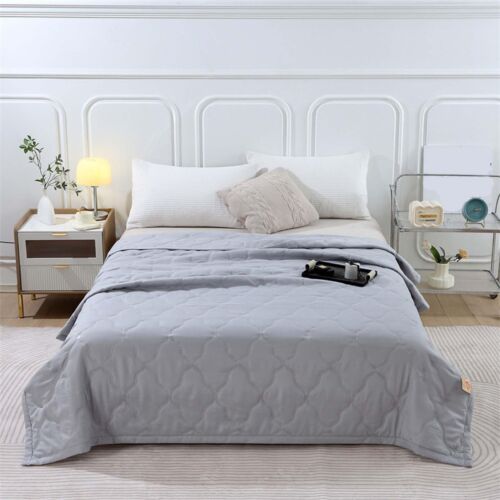 Summer Blanket Bed Blanket Skin Friendly Plain Washed Cotton Bed Blanket 4 Sizes - Picture 28 of 51