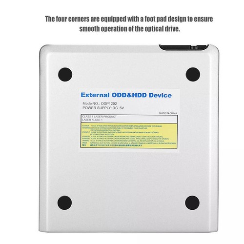 Lecteur optique externe Blu-Ray USB 3.0 Graveur DVD BD Graveur enregistreur L4A5 - Photo 13/18