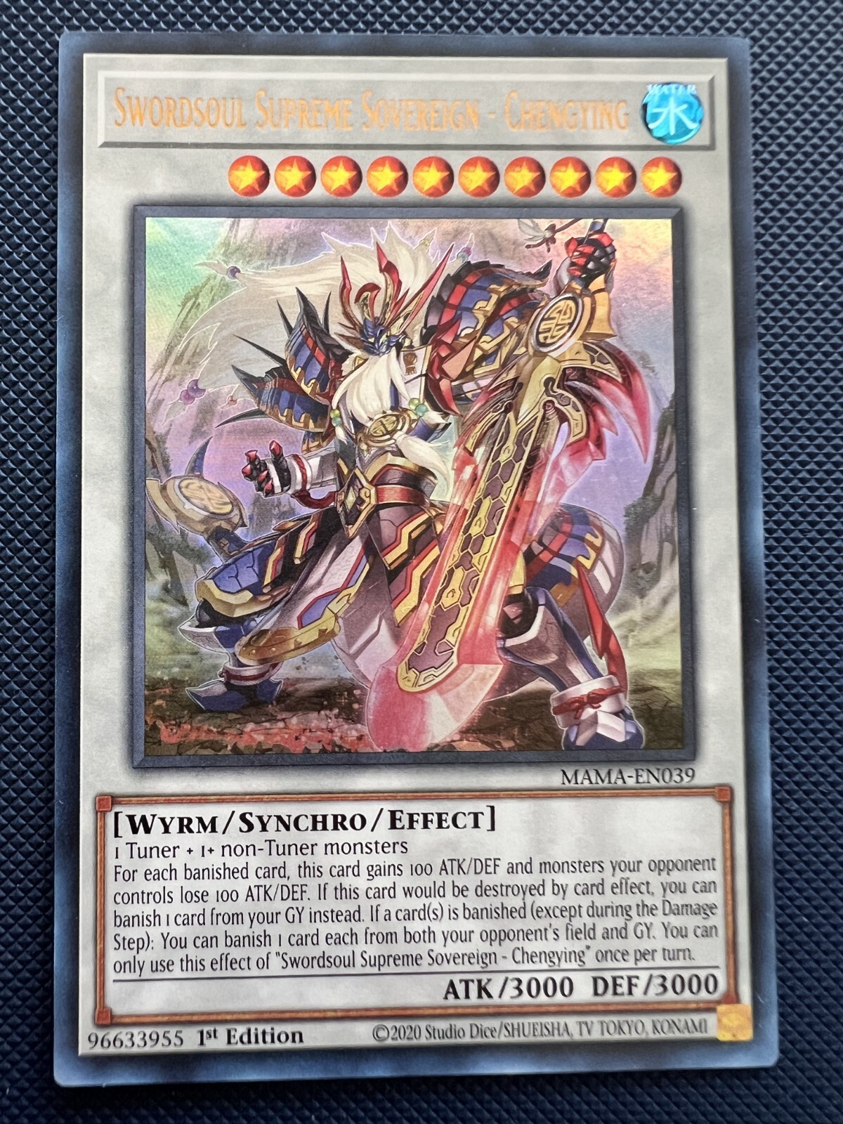 Swordsoul Supreme Sovereign Chengying MAMA-EN039 Magnificent Mavens 1st Ed