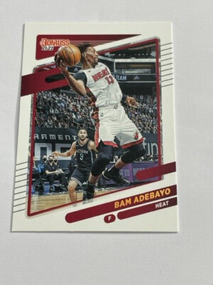 2021-22 Donruss NBA Basketball Miami Heat Bam Adebayo