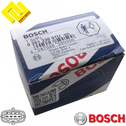 BOSCH 026123001U ,0281002456 INTAKE MANIFOLD PRESSURE SENSOR MAP ,FIAT - Picture 6 of 8