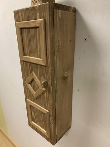 Estilo cabaña recuperada madera rústica PARED armario unidad gabinete - Imagen 2 de 5