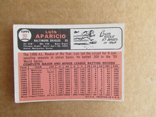 1966 TOPPS BASEBALL CARD SINGLES #1-275 COMPLETE YOUR SET U-PICK UPDATED 10/23 - Bild 113 von 368