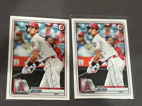 Shohei Ohtani - 2020 Bowman Veteran Paper Base Los Angeles Angels #26!