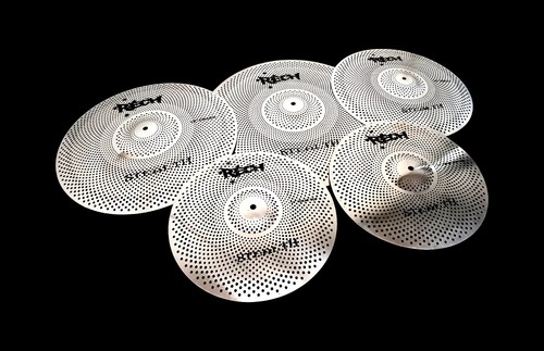 RECH STEALTH 5 PC CYMBAL SET PACK + CYMBAL BAG LOW VOLUME CYMBALS CYMBAL PACK - 第 1/10 張圖片