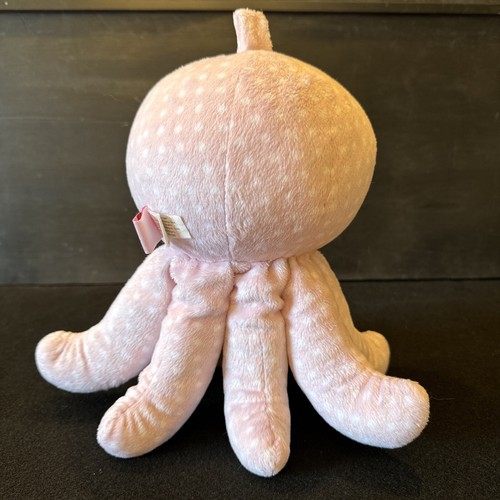 Baby Aspen Pink Octopus 9" Plush Stuffed Animal Baby Toy Mrs. Sook T. Pus - Picture 5 of 11