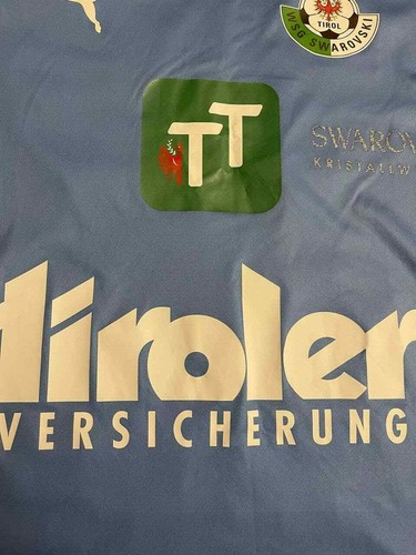WSG Swarovski Tirol 2021/2022 drittes Shirt Spielerausgabe #17 Naschberger Gr. S - Bild 4 von 7