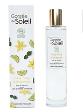 Eau de parfum naturel Bio Gorgée de soleil Ylang et bergamote 50ml
