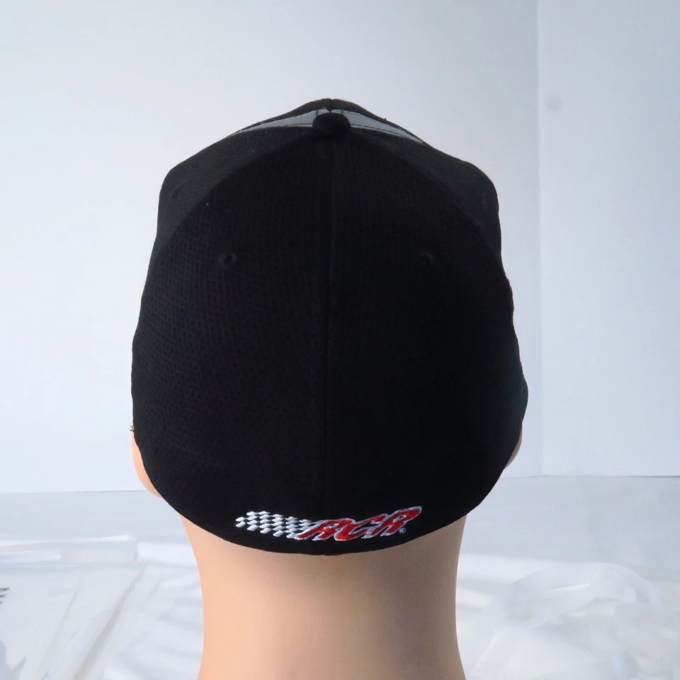 Gorra New Era Quicken Loans 39Thirty negra roja bordada M/L NASCAR Newman Foto 3 de 4