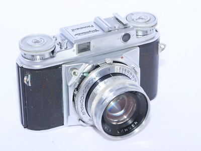 Voigtlander Prominent 35mm Rangefinder Film Camera. Ultron 50mm f2 