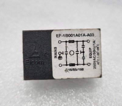 Elcom EF-1B001A01A-A03 PCB Mounting Filter