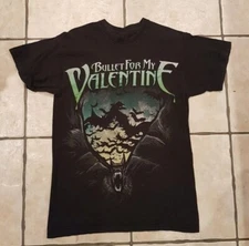 Bullet For My Valentine Scream Aim Tour T-Shirt Cotton Unisex Tee S-4XL AM361