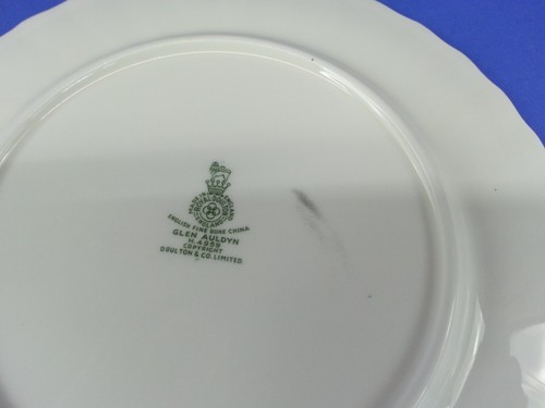 13 Royal Doulton GLEN AULDYN Bone China England Salad Plates 8” - Picture 6 of 10