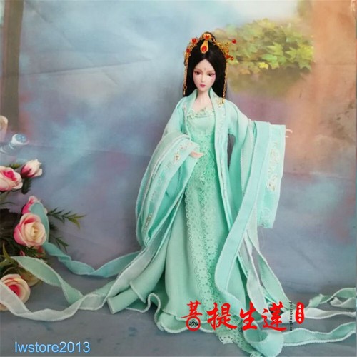 1:6 Green Ancient Outfit Clothes For 12" Female PH TBL HT Action Figure Body Toy - 第 5/6 張圖片