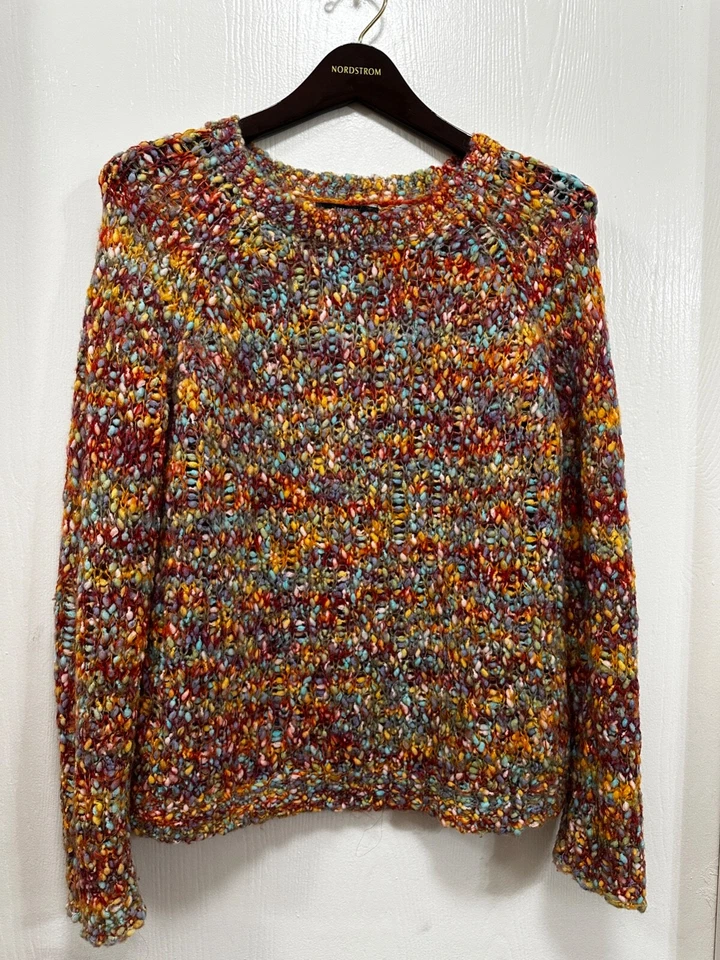 Suéter Forever 21 Mujer Mezcla Mohair Multicolor Talla Pequeña Foto 4 de 4