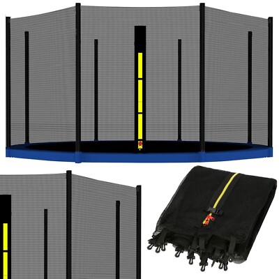 SPRINGOS Außennetz Trampoline Sicherheitsnetz Fallschutznetz 6FT - 15FT