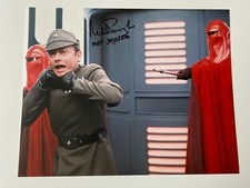 MICHAEL PENNINGTON In Person Signed Autograph 28x35cm STAR WARS