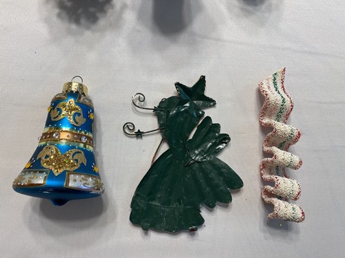 Juego De 6 Adornos De Árbol De Navidad De Colección Papá Noel Globo Y Caramelo Brillante Y Festivo - Imagen 12 de 12