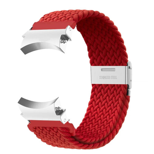For Samsung Galaxy Watch 4 5 6 Classic Active Braided Elastic Woven Nylon Band - Picture 13 of 33
