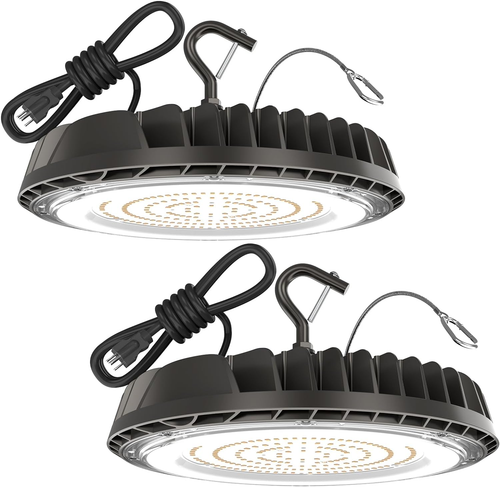 High Bay LED Shop Lights: 150W UFO LED High Bay Light for Barn - 21000 LM Hig... - Picture 3 of 12