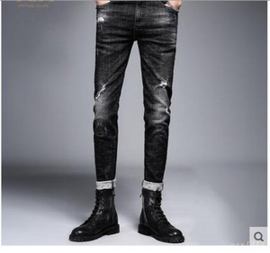 Details about New Men Slim Fit Boot Cut Denim Jean Pants Trousers Nightclub Fashion Punk Chic