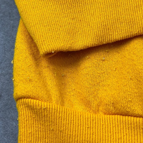 Vintage West Virginia University Mountaineers Sweatshirt mit Rundhalsausschnitt XL gelb hergestellt in den USA - Bild 3 von 11