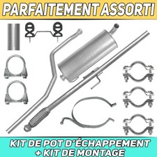 Kit de pot d’échappement Silencieux pour Peugeot 206+ PLUS 1.4 HDI Hayon