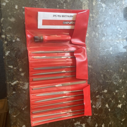 Snap-On 13-Piece Swiss Patern Miniature File Set HBFN120B
