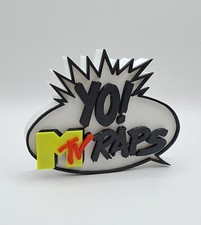 MTV Music Televisions Yo MTV Raps Sign Signag...