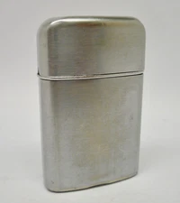 Vintage Ronson Super Windlite Lighter Brushed Chrome Crisp Lid/Cap