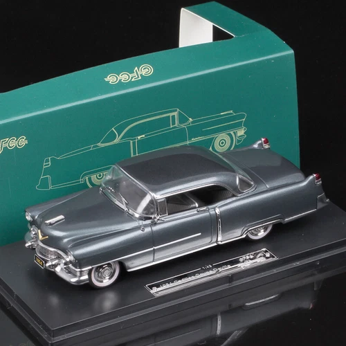 GFCC 1/43 Scale 1954 Cadillac Coupe De Ville Diecast Car Model Toy Acrylic Box - Picture 22 of 51