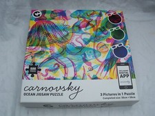 New Cannonsky 500 Piece 3 In 1 Jigsaw Puzzle.