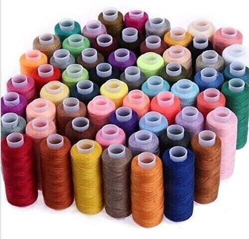 100 Tube Assorted Polyester Thread Spools Hand Sewing Thread Multipurpose Sewing - Picture 4 of 4