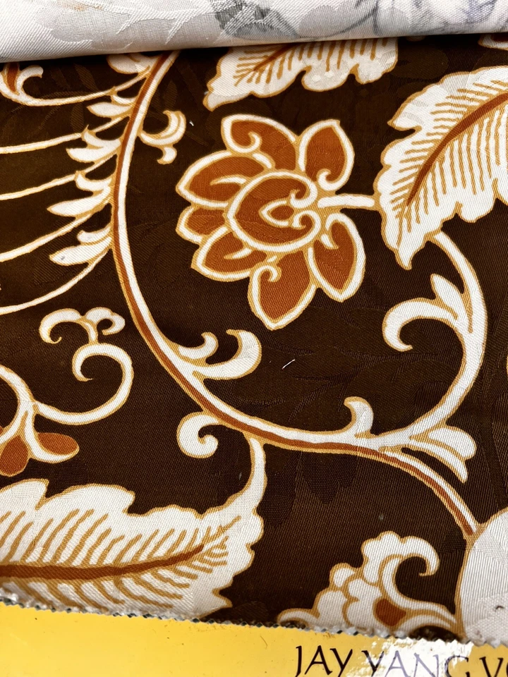 Libro de muestra de tela Jay Lang floral hogar tradicional decorador restos artesanales Foto 4 de 4