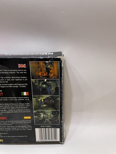 ⚫️Resident Evil 2 Nintendo 64 N64. Boxed & Protector Case PAL UK⚫️ - Bild 9 von 16