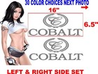 COBALT DECALS DECAL BOAT BOATS HULL  message me for other options 30 colors