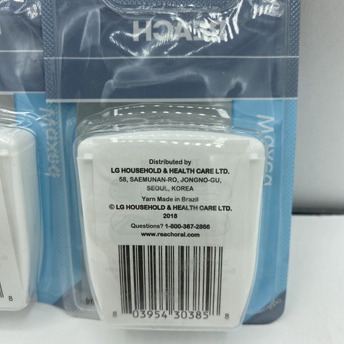 REACH Unflavored Waxed Dental Floss, 55 yds (Pack of 2) - Picture 4 of 4