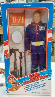 Rapid Deployment Force Marine 12'' Action Figure Doll Posable 1994 MIB Unopened