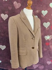 Tory Burch Brown Jacket - Women's Size Us 8 - Uk 12 - Medium M