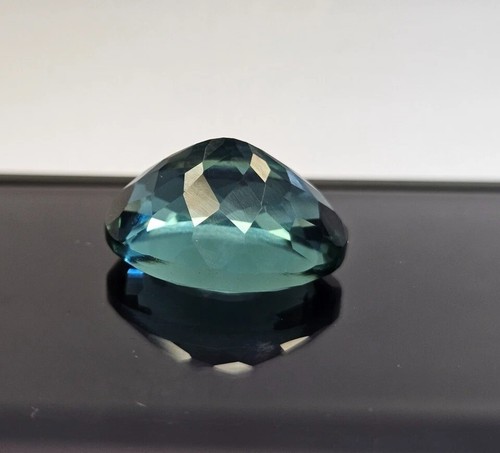 Tourmaline Teal Blue Oval Cut 20-21 Ct Natural EGL Certified Loose Gemstone - Picture 8 of 8