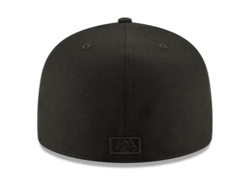 Authentic New Era MLB On-Field 59Fifty Fitted Cap Boston Red Sox Black/Black - Picture 2 of 3