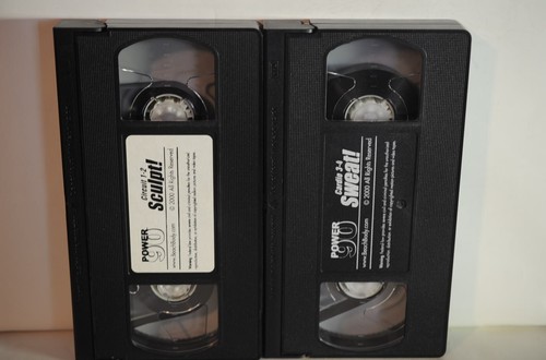 Sculpt Circuit 1-2.3-4, Sweat Cardio 3-4, Power 90, sealed exercise, VHS format - Picture 4 of 8