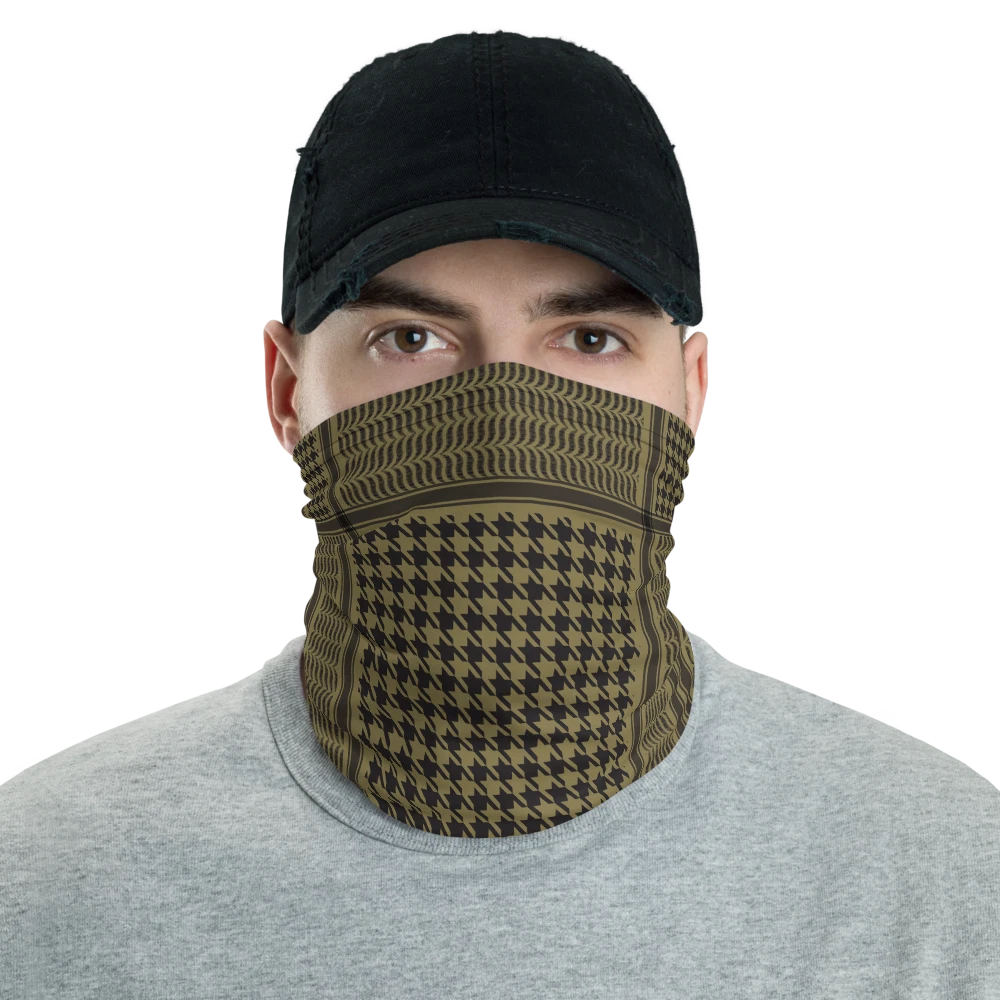 Coyote Plain Color Keffyeh Shemagh Print Neck Gaiter
Opens in a new window or tab