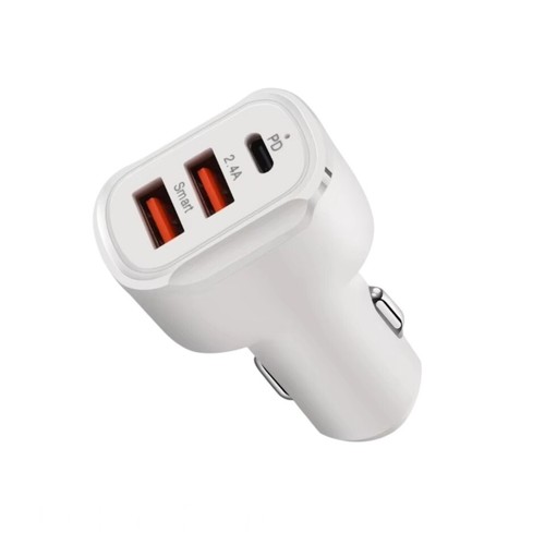 Fast Car Charger PD 30W Triple USB Cigarette Lighter Socket Power Adapter - Zdjęcie 9 z 11
