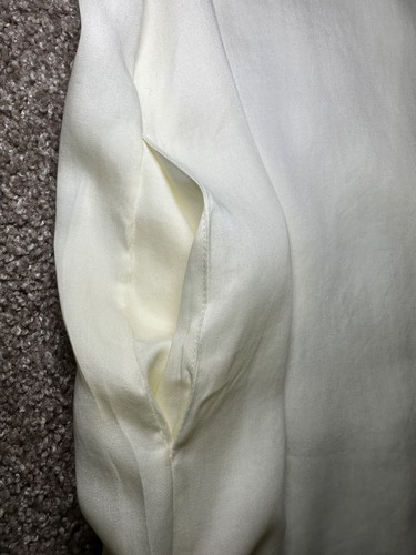GANT Rugger Women’s Dress Solid White Crème L/S Round Collar Size L NWT - Picture 9 of 23
