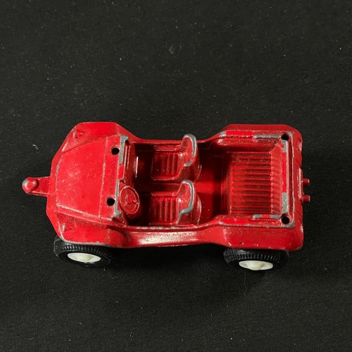 Vintage 1969 Tootsie Toy Diecast Car - Red Dune Buggy Jeep Chicago USA - Picture 6 of 8