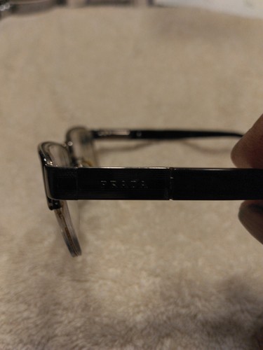 Prada RAM4035AC RC002 Sunglasses Glasses Frames Rectangular Brown/Gold 140 - Picture 6 of 8